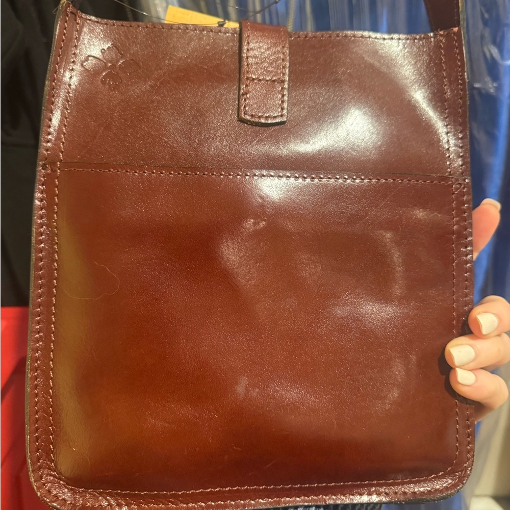 Patricia Nash Brown Embossed Crossbody Bag - Picture 10 of 12